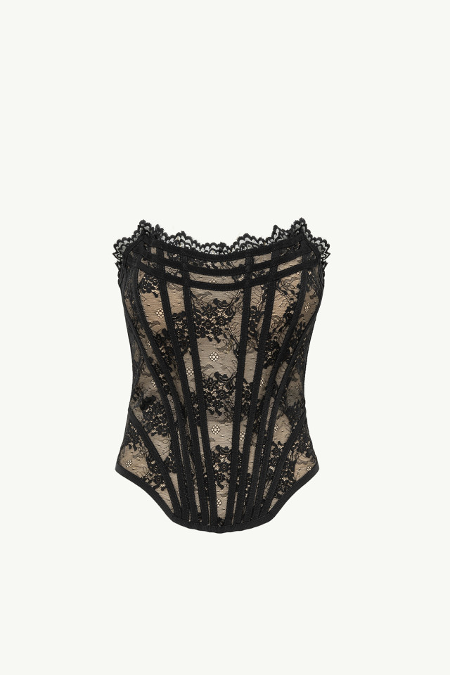 LACE BUSTIER