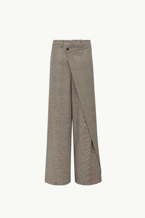 PANTS IN PRINCE OF WALES FABRIC