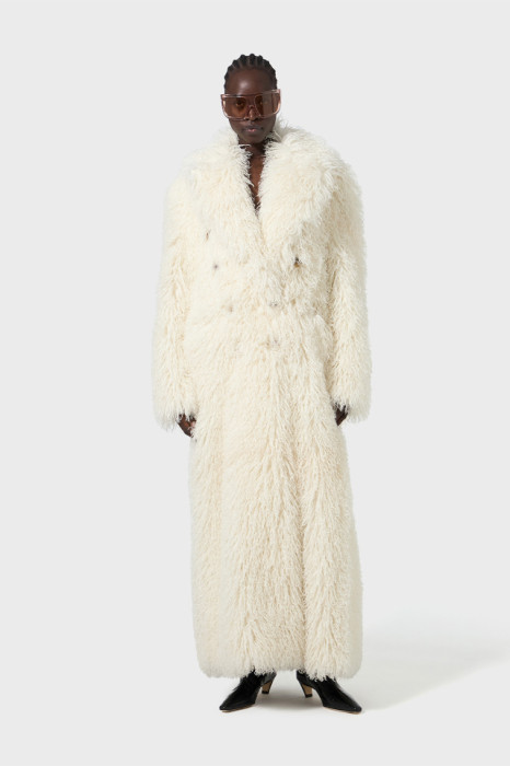 COAT IN MONGOLIAN FUR